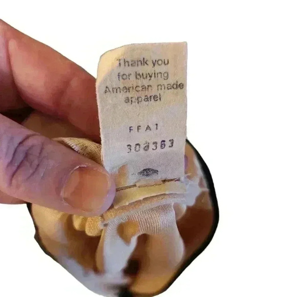 Joan Curtis Vintage Union Made Light Sheen Gold Midi Dress Size Medium *See Desc - Picture 14 of 16